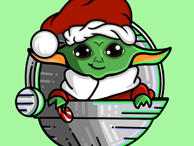 Christmas Baby Yoda