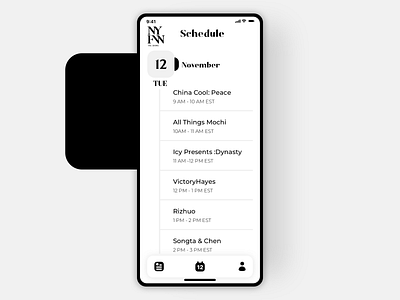 NYFW- Schedule Page