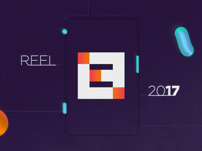 Reel 2017 2017 2d 3d animation color demo design flat leandre motion motion design video