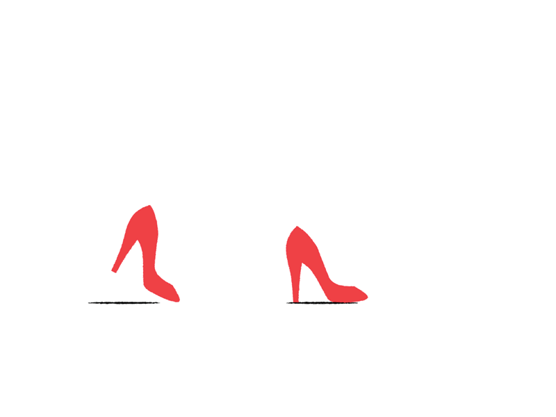 Persona 1 - Loop 1 after effects animation beauty design frame by frame illustration illustrator leandre minimalist motion motion design shoes