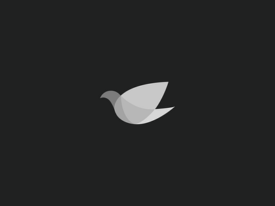Bird Exploration #5 bird birdlogo brand branding design identity logo mark pigeon pigeonlogo simple symbol