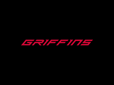 Griffins Wordmark basketball brand branding identity logo mark minimal simple sport symbol