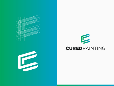 Cured Painting logo brand brand identity branding branding design design identity logo logodesign mark painting symbol