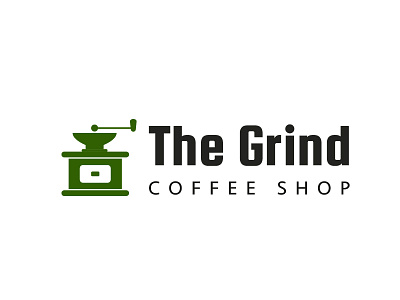 Day 2 - The Grind #ThirtyLogos challenge conception grind logo thirtylogos