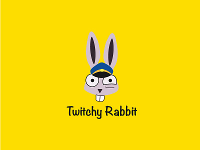 Day 3 - Twitchy Rabbit #ThirtyLogos challenge conception logo rabbit thirtylogos