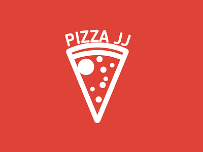 Day 13 - Pizza JJ #ThirtyLogos challenge conception logo pizza thirtylogos