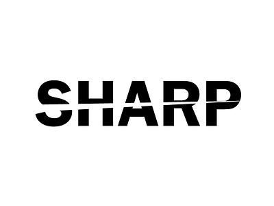 Day 16 - Sharp #ThirtyLogos challenge conception logo thirtylogos