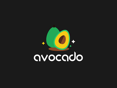 Day 24 - Avocado #ThirtyLogos avocado challenge conception logo thirtylogos