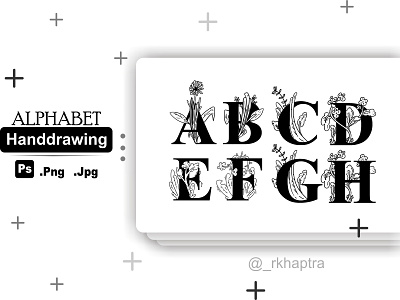 Alphabets Handdrawing / Lattering