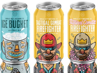 Noble Rey Brewing Co - Can Design