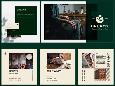 DREAMY branding graphic design logo