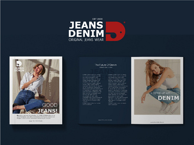 JEANS DENIM branding graphic design logo