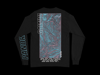 Panorama Shirt - Gawvi album art layout merch music packaging photography shirt typography