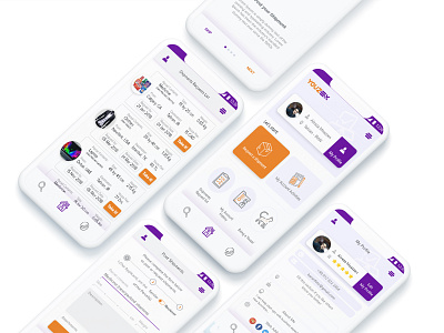 Youzex Post App UI Design ...