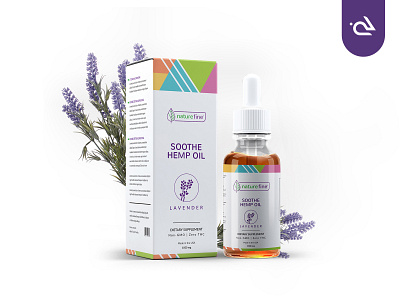 Naturefine Lavender Packaging Design