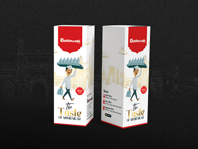 Dabbawala Packaging Design branding cartoon conceptual creative design flat graphic design graphics illustration label logo modern packaging product rabbixel ui vector warp