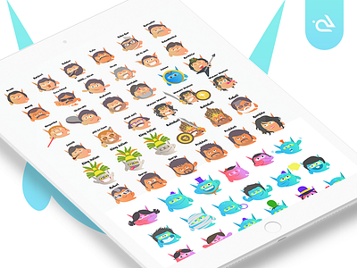 Fashion Stickers designs, themes, templates and downloadable graphic  elements on Dribbble