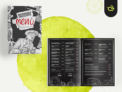 Labooze Branding Design branding chef design design food menu graphic labooze menu rabbixel