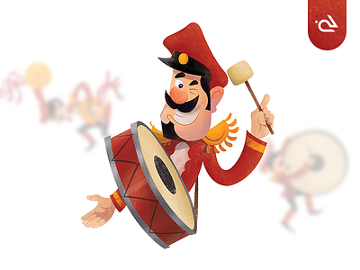 Musical Band Cartoon Character Set Design