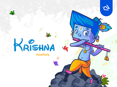 Krishna Avatars Illustration