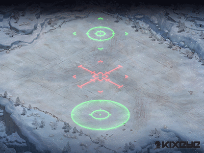 Target reticle animation animation crosshairs cursor gif kixeye reticle target war commander