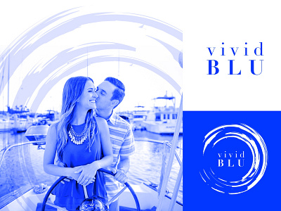 Vivid Blu brand brand identity logo logo design property marketing real estate visual design