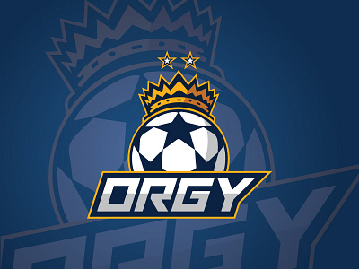 ORGY SOCCER TEAM LOGO logo rebrand