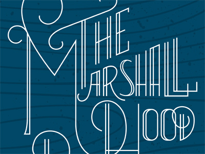 Marshall Hood Band Poster