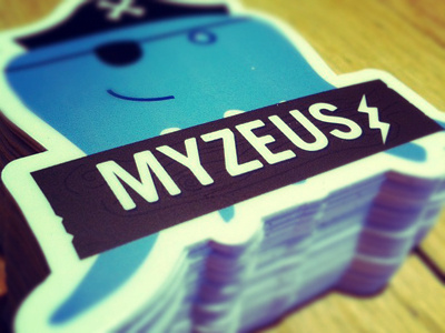 Stickers arrived myzeus stickers