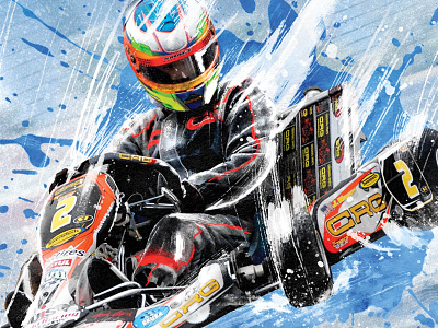 SKUSA SuperNationals XVIII Poster karting motorsports racing