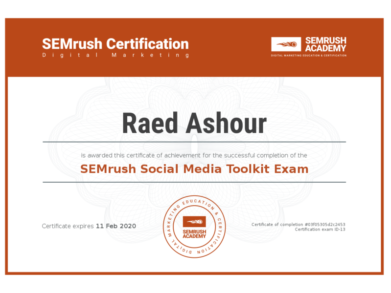 semrush academy