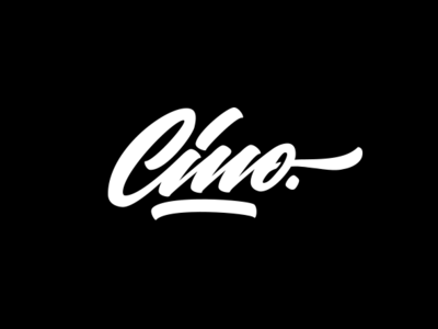 Cino Logo typography