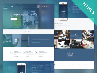 Freebie! "Boxify" HTML5/CSS3 Template for Codrops!