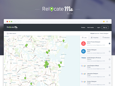 RelocateMe (hack-a-thon project)