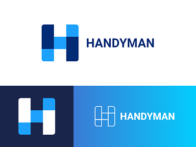 Handyman app icon application logo handyman handyman logo icon design logo logo deisgn logo design concept logo designing servicemen