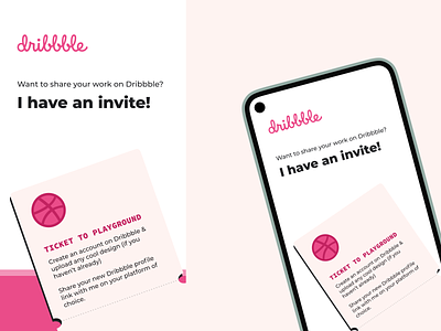 Get your Dribbble Invite design designer dribbble dribbble invite invite
