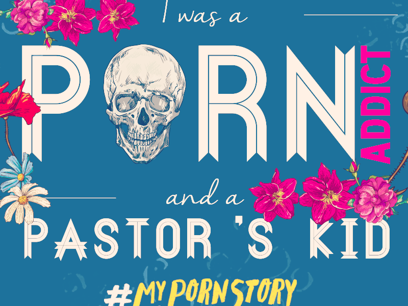 I Was A Porn Addict And A Pastor S Kid My Porn Story blue design illustration porn shareble skeleton story t-shirt vector