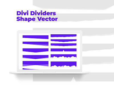Sections Dividers Shape Vector for Divi WP Theme ai asset divi divi theme division download free section shape shape layers shapes simple svg template theme type vector vectors wordpress wp
