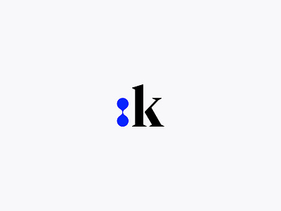 OK Logo app brand branding circle design letter logo logo design minimal ui