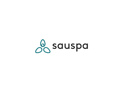 Sauspa logo design airbnb app booking brand branding city cool design hotel logo logo design spa travel trip ui