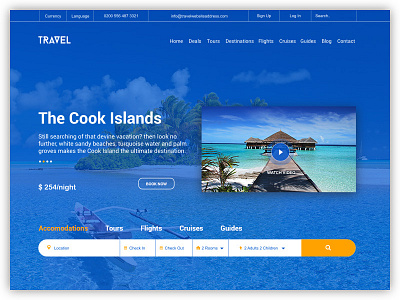 Travel Homepage