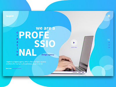 Design Agency header