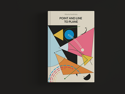 Point And Line To Plane cover concept art book book cover concept graphic design illustration typography vector