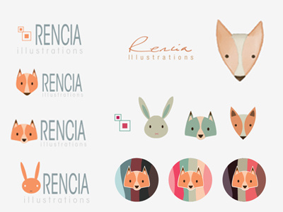 Logo Design / Rencia design diseño diseño grafico fox grafico graphic graphic design logo logo design rencia