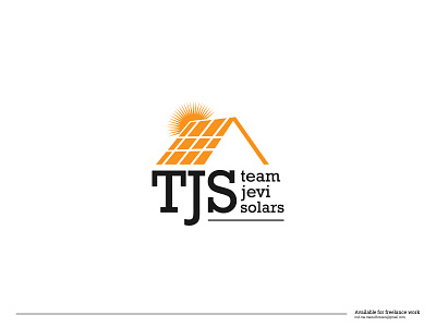 Teamjevisolar logo design