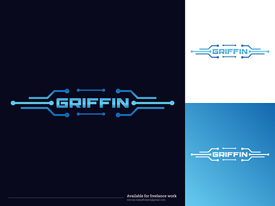 Griffin Industrial - Logo Design company brand logo company logo design friffin logo logo logo design logo design concept logo designs logodesign logotype mahabub alom masud masud hossen tech logo technologies technology technology icons technology logo typography vector