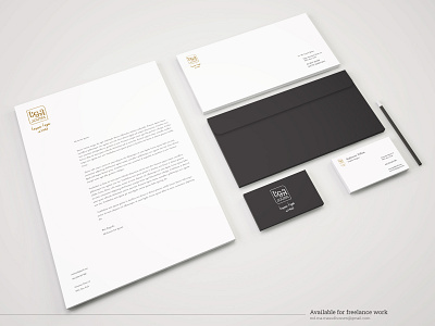 Jouna logo and stationery design