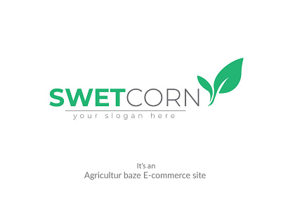 Swetcorn Logo agricultural agricultural logo agriculture branding company brand logo company logo e commerce e commerce logo e commerce shop logo