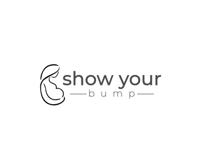 Show Your Bump bump bump logo illustration logo show flyer vector