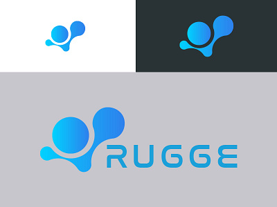 Rugge Tech Logo company brand logo company logo design illustration logo tech tech company tech design tech logo technology